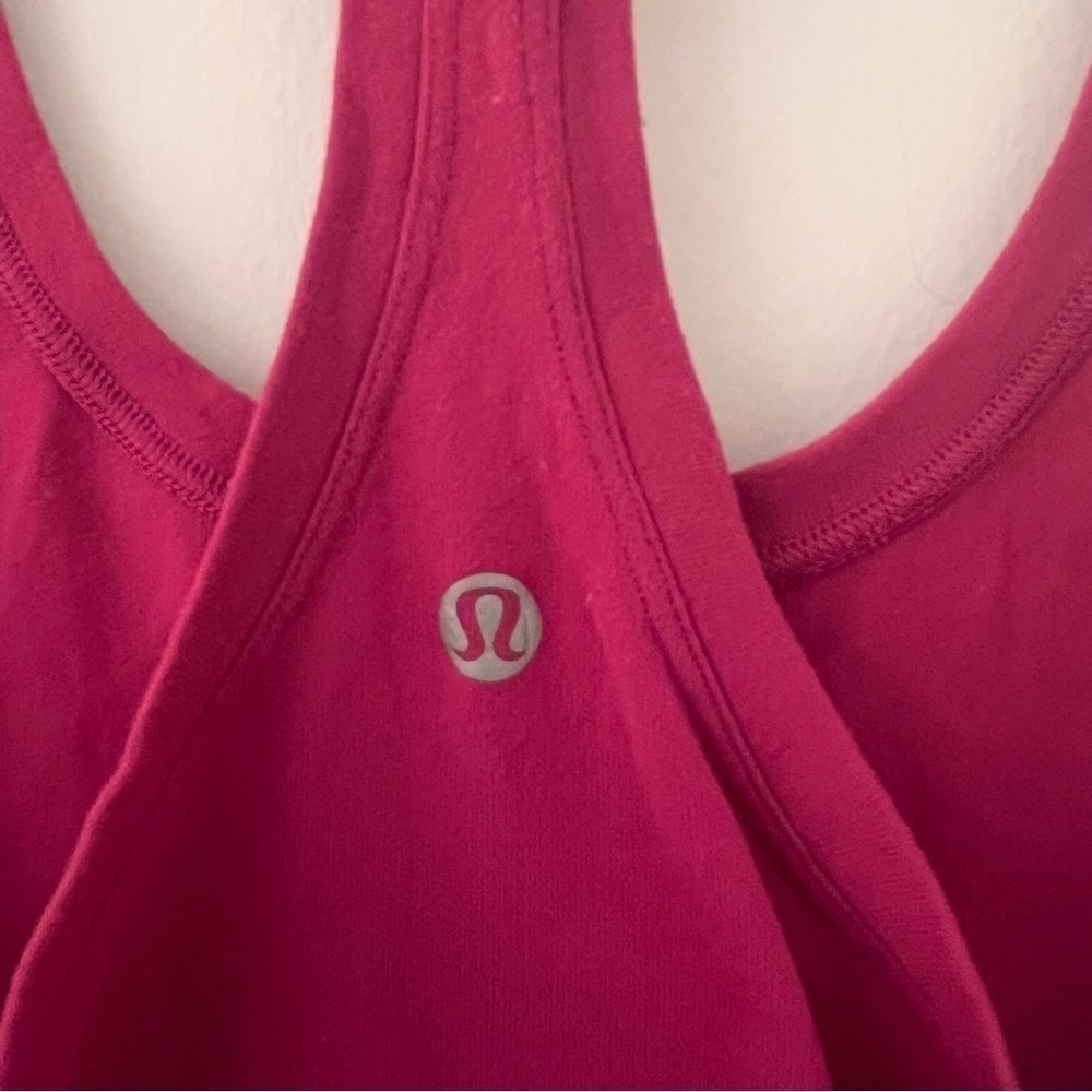 Lululemon Soft Racerback Pink 6 - Picture 8 of 10